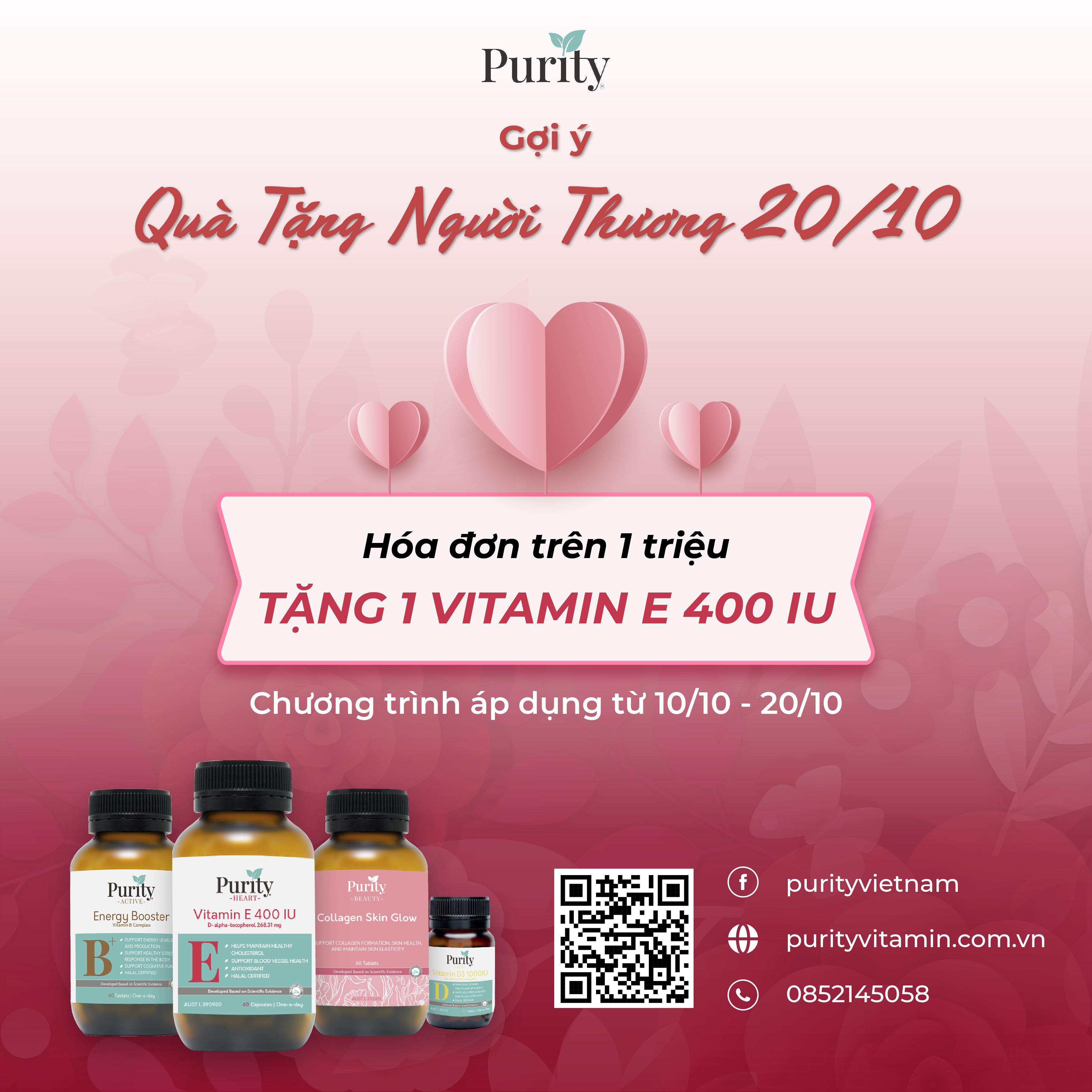 GỢI Ý QUÀ TẶNG NGƯỜI THƯƠNG DỊP 20/10