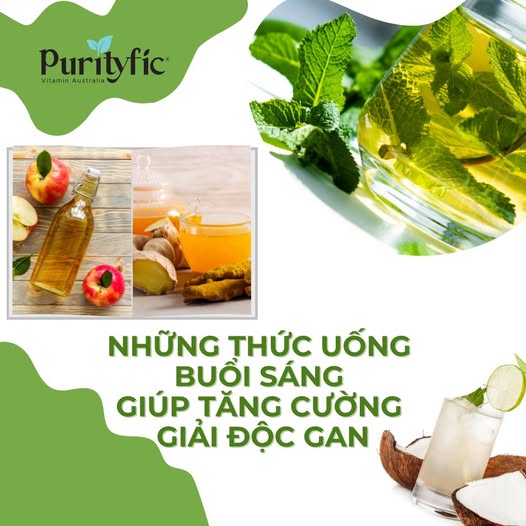 NHỮNG THỨC UỐNG BUỔI SÁNG GIÚP TĂNG CƯỜNG GIẢI ĐỘC GAN