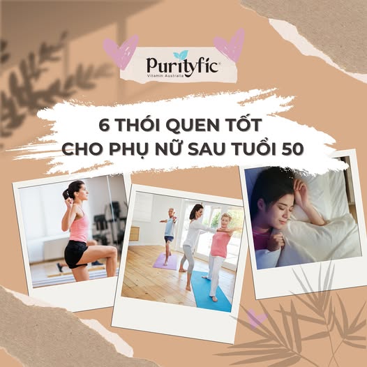 6 THÓI QUEN TỐT CHO PHỤ NỮ SAU TUỔI 50