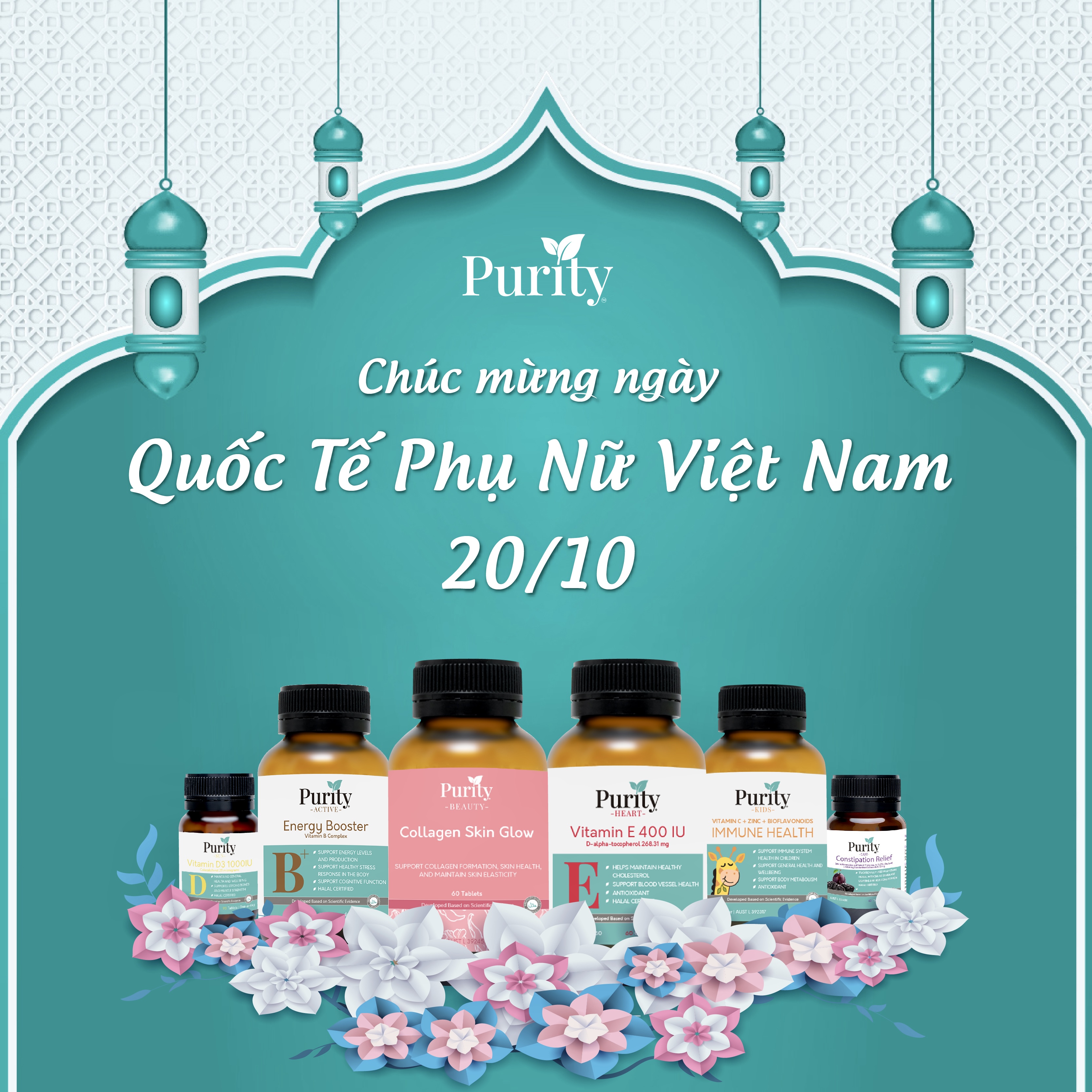 CHÚC MỪNG NGÀY PHỤ NỮ VIỆT NAM 20/10